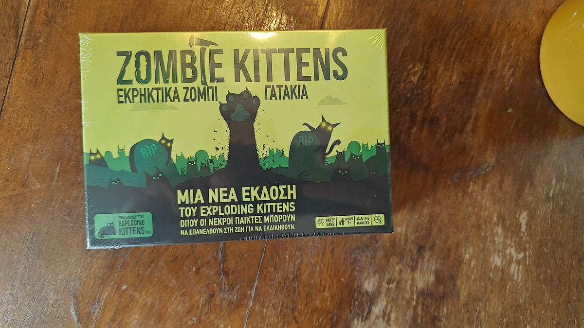 Zombie Kittens – Εκρηκτικά Ζόμπι Γατάκια | Ελληνική Έκδοση