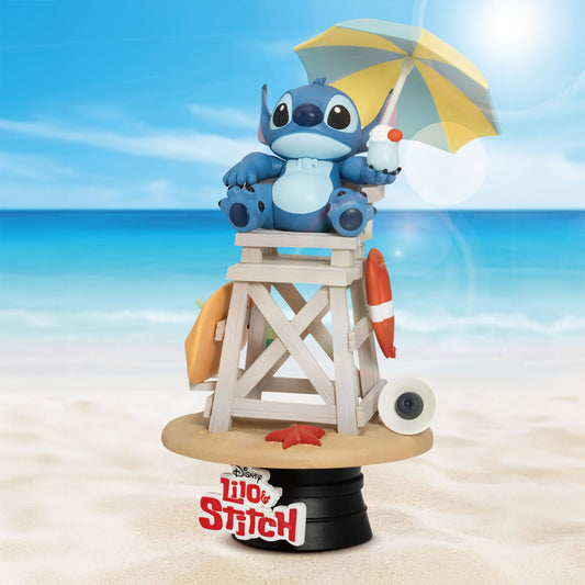 Beast Kingdom Disney Lilo & Stitch Summer Vibe D-Stage DS-126 figure front view