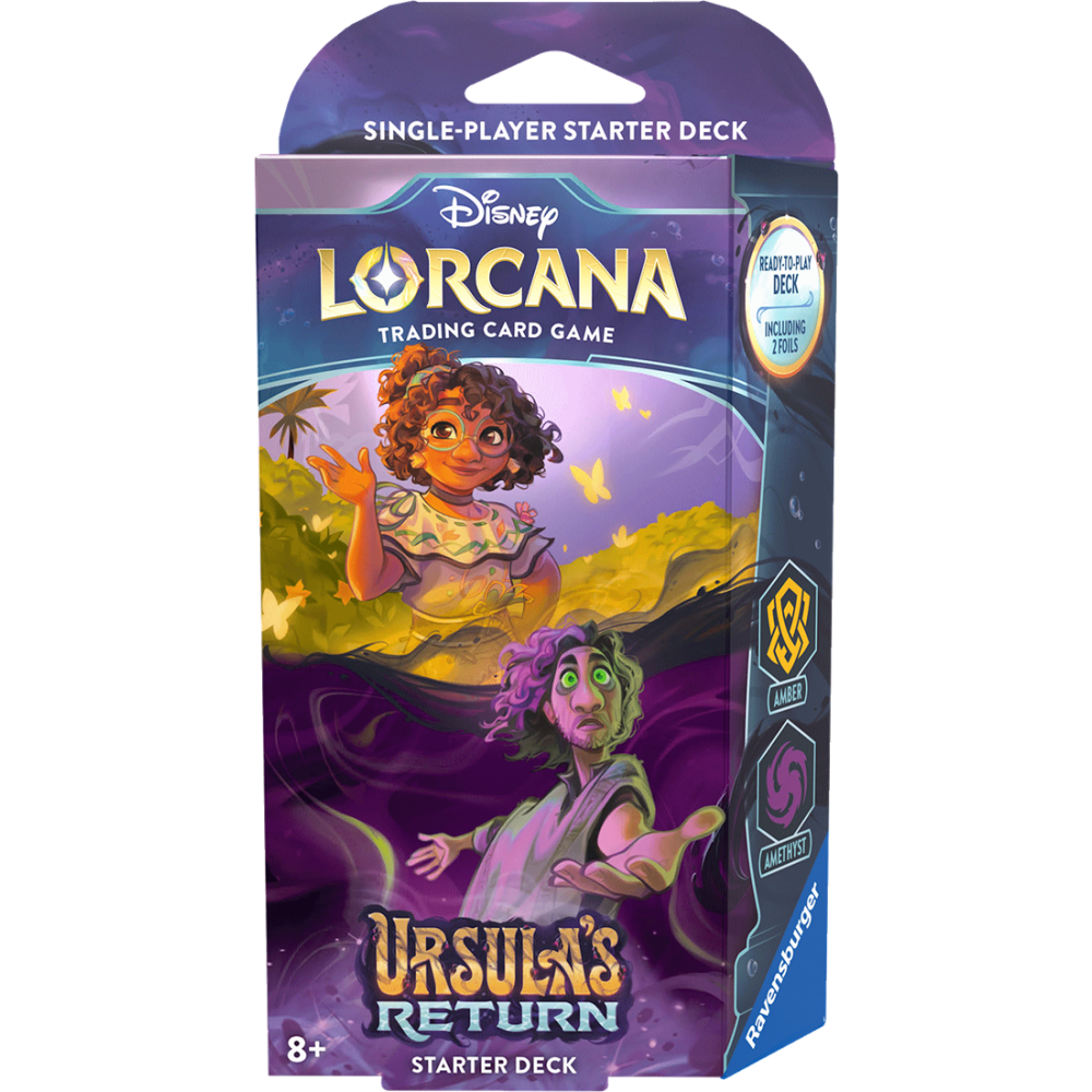 Sealed English Disney Lorcana Ursula's Return Amber & Amethyst starter deck – Mirabel & Bruno